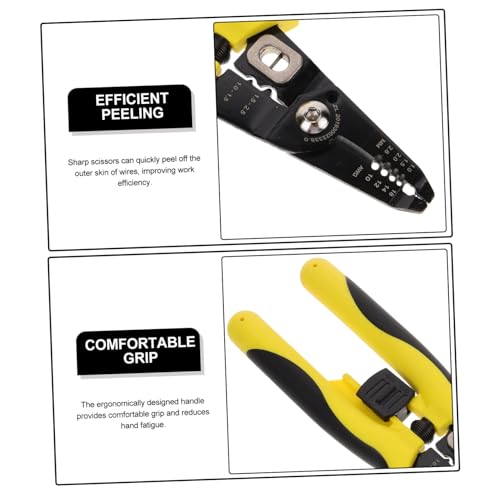 Alicates pelacables multifuncionales para evitar daños en cables eléctricos 7