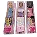 Barbie Fabulous Dolls with Signature Logo Dress Collector Bundle of 3 (Blue, Purple & Pink) | 11¾″ Fashion Dolls – Ages 3+