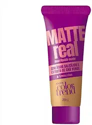 Base Líquida Matte Real Color Trend 230NF - A Prova D'água - Avon