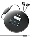 MAJORITY Tragbarer CD-Player mit Bluetooth und 12 Stunden Akku