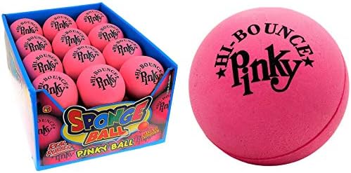 JA-RU Hi-Bounce Pinky Ball (24 Pack) Rubber-Handball Bouncy Balls for Kids & Adults. Small Pink Stress Bounce Ball. Indoor and Outdoor Sport Party Favors. Bouncing Throwing Play Therapy. 976-24p
