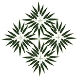 ROMISBABA 30 Piezas Bambú Artificiales Decorativas Tallos Falsos Realistas para Manualidades Decoración Verde para Pared y Hogar Textura Detallada y Resistente