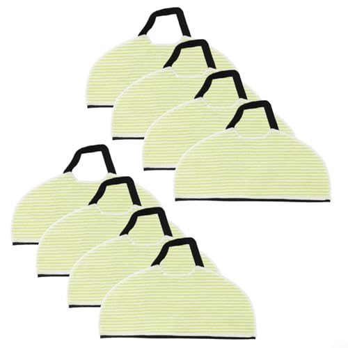 GLFLOW Mikrofaser-Wischpads Ersatz für Shark RV2610WA AV2610WA RV2620WD Roboter-Staubsauger, waschbar, wiederverwendbar, Reinigungszubehör (8 Stück)