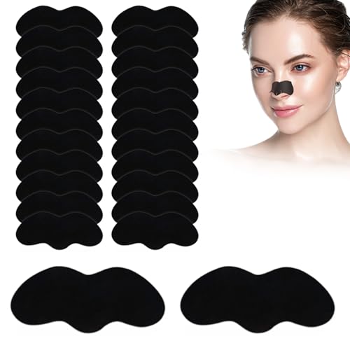Parche Nasal para Puntos Negros - Parche de Carbón Activado - Limpieza Suave para Puntos Negros y Poros - Tratamiento para Nariz de Fresa - Reduce Poros - Seguro y Suave para la Piel