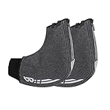 fahrrad lenkerstulpen test  OMKMNOE Lenker Handschuhe Winter Winddicht Lenkerstulpen für Fahrrad MTB Motorrad E-Bike Roller Scooter Gefüttert Wasserabweisend Reflektierend