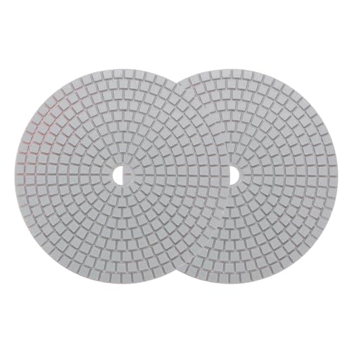 Image of uxcell Diamond Polishing Pad 7-Inch 800 Grits Wet /Dry Grinding for Stone Concrete Marble Countertop Floor 2pcs