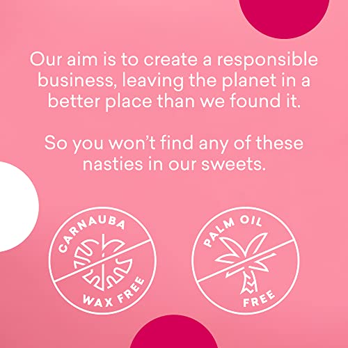 Candy Kittens Vegan Sweets - Gluten-Free - Natural Fruit Flavour Candy - Gummy Chewy Gourmet Sweets - Eton Mess, 54g (Pack of 12) …