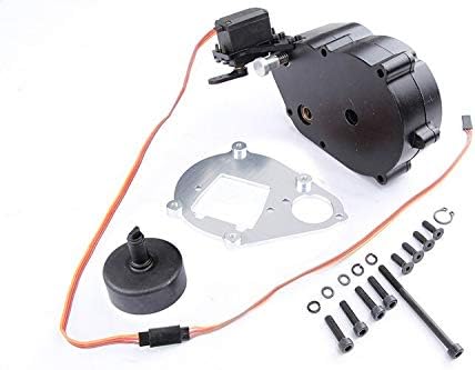 Hockus Accessories CNC machined Reverse Gear System for hpi rovan km 5b ss 852121 - (Color: Black)