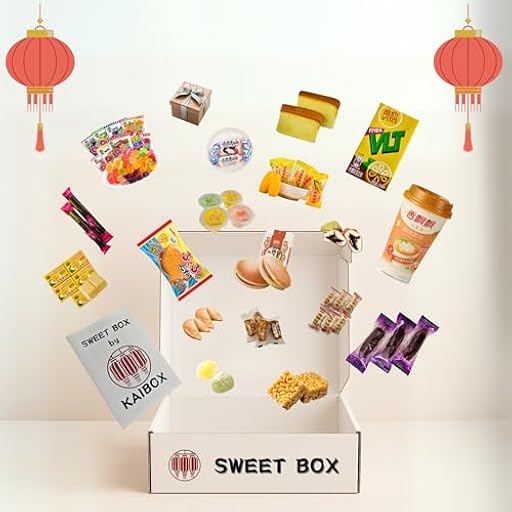 Sweet Box 🍭 Caja regalo de dulces asiáticos 🎁 18 snacks japoneses, coreanos y chinos | Golosinas originales de Asia para amantes del dulce | Ya disponible en tu tienda friki favorita! En mundofriki.es!