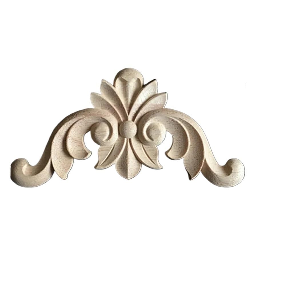 Moulure d'angle en bois sculpté 20x20cm pour masquer les imperfections de meubles DIY