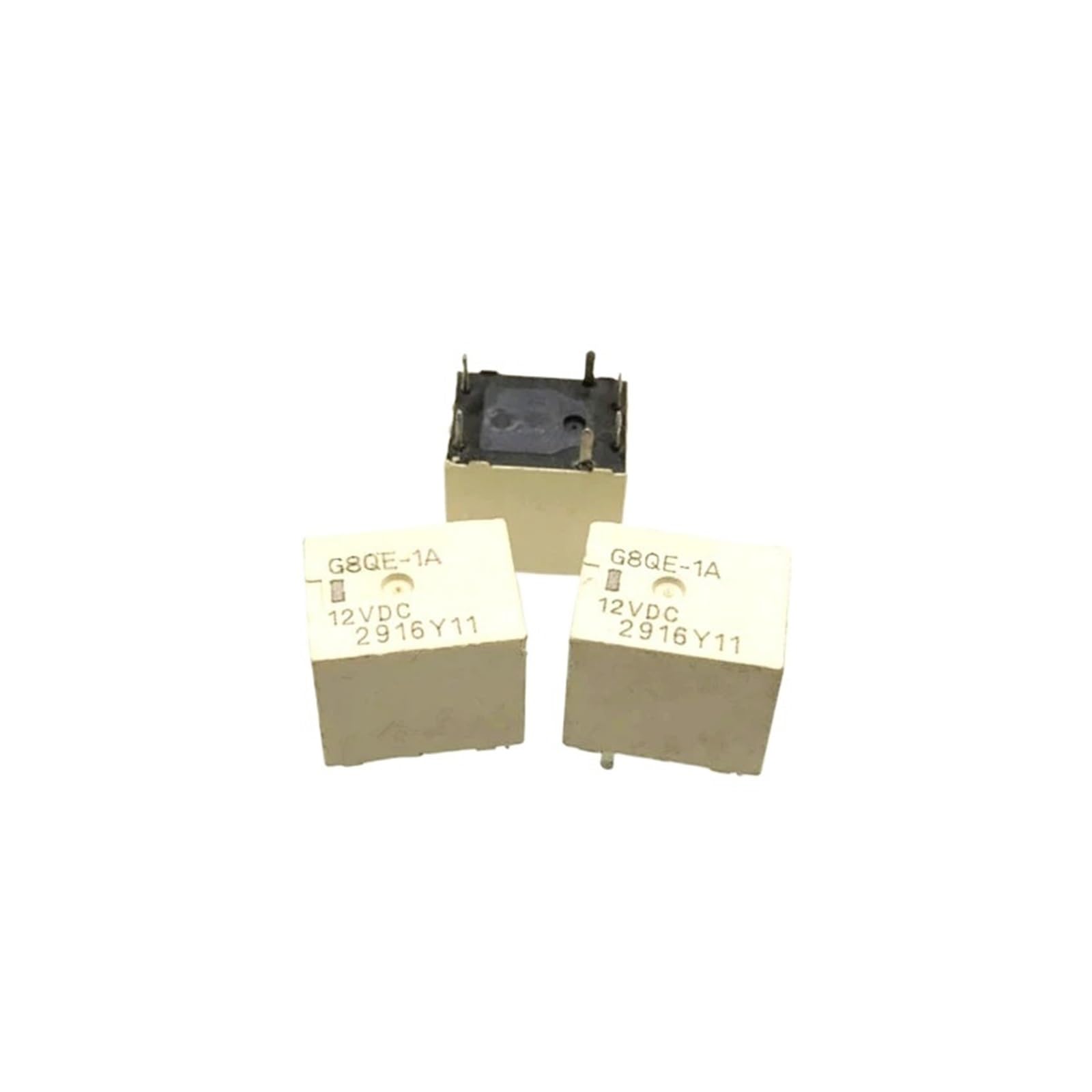 1 relé G8QE-1A 12 V CC 12 V CC for reparación de unidad de dirección asistida eléctrica de coche(G8QE-1A 3pcs)