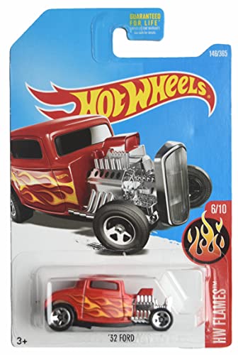 Hot Wheels 32 Ford Flames 1:64 Escala miniatura 1