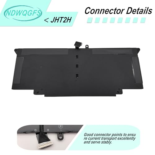 Image of JHT2H 52Wh Laptop Battery for Dell Latitude 7310 7410 Latitude 7410 Chromebook Enterprise P34S Series 7.6V 52Wh Replacement for 04V5X2 HRGYV WY9MP 35J09 0YJ9RP