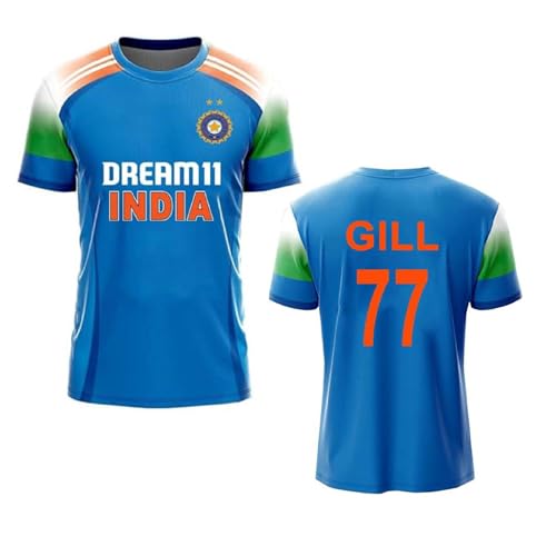 India Odi Jersey 2024-2025 World Cup Virat Kohli 18-Dhoni 7,Surya 63,Rohit 45,Hardik 33,Rishabh 17,KL Rahul 1