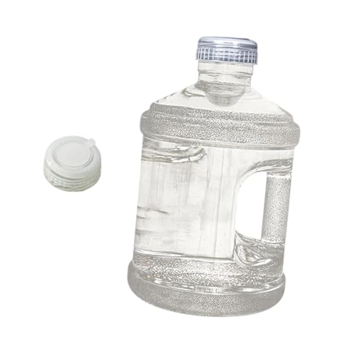 Yiju Water Container Bucket Clear Multifunction Water Dispenser Bottle, with Lid and Handle for Picnic Kitchen Emergency Outdoor, 3L