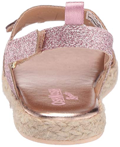 OshKosh B'Gosh Girl's Oceana Glittery Espadrille Sandal Wedge3