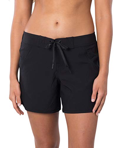 Rip Curl Girls' Standard Classic Surf 5" Boardshort Solid Swim Boardie Short, 19" Outseam4