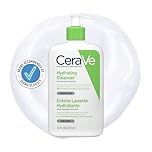 CeraVe Hydrating Cleanser, for normal to dry skin, contains Hyaluronic Acid and 3 essential ceramides, facial cleanser for sensitive skin, Cerave skin care face wash, 473ml