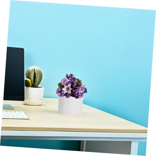 Seaux à fleurs blancs NIYANGLE pour stabiliser vos bouquets sans risque de chute - 5