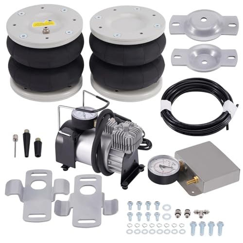 Para Fiat Para Ducato 1994-2023 Kit De Suspensión Neumática Con Compresor Kit De Asistencia De Bolsa De Fuelle De Suspensión Neumática De 4 Toneladas Amortiguadores para coche
