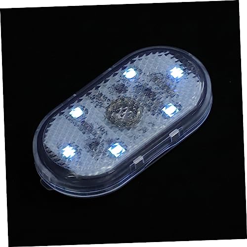 SOLUSTRE 1set Car Interior Led USB Rechargeable Induction Lamp Compact Atmosphere Lighting for Auto Scratch-Resistant Easy Installation for Reading and Emergency Use