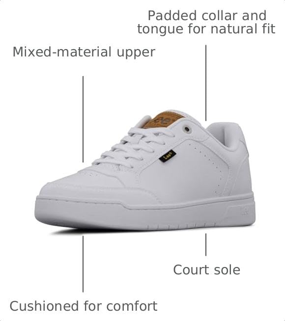 Image of Lee Men's Roland Retro Court Fashion Sneaker