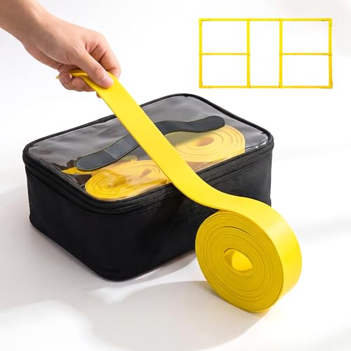 Jisucute Magnetic Temporary Portable Pickle Court Marking Lines System