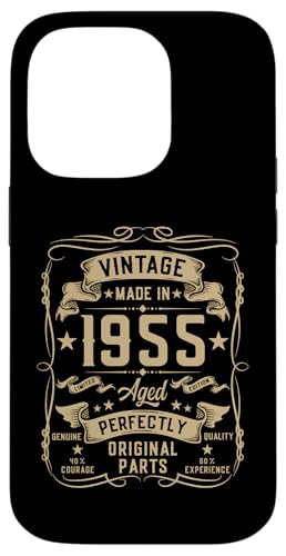 Vintage 1955 70 Years Old Gifts for Men 70yr 70th Birthday X}zP[X iPhone 14 Pro p