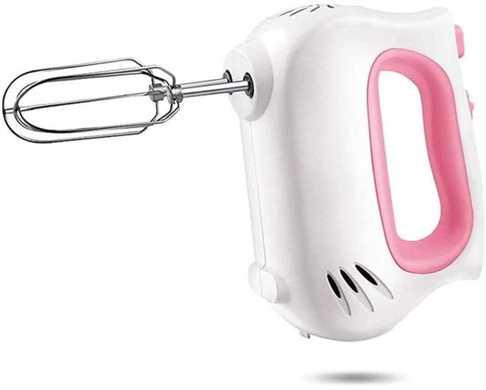 SMSOM Electric Hand Mixer Kitchen Mixers 5 Speed 2 Stainless Steel Accessories for Easy Whipping Mixing Cookies Brownies