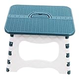 Tabouret pliable portable pour adulte - multifonctionnel et polyvalent, peut être utilisé comme tabouret de maison, tabouret de repos de bureau, tabouret de train, tabouret de pêche, tabouret pour enfant, etc., tabouret de pêche pliant d'extérieur