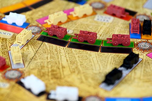 Image of Asmodee Ticket to Ride Amsterdam Board Game - Train Route-Building Strategy Game, Fun Family Game for Kids & Adults, Ages 8+, 2-4 Players, 10-15 Minute Playtime