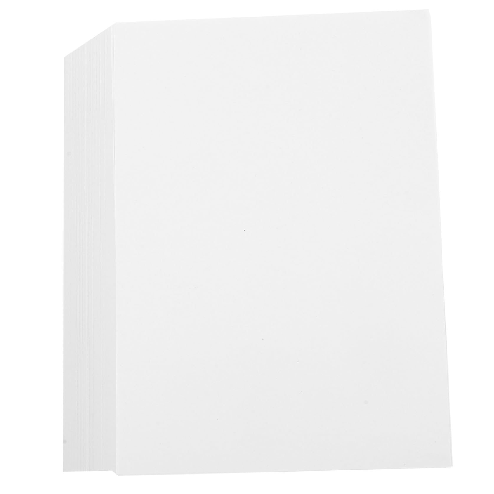 POPETPOP 500 feuilles Papier Épais pour Impression Blanches Multi-usage pour Imprimantes Bureau et École Papier Cartonné pour Impression et Écriture