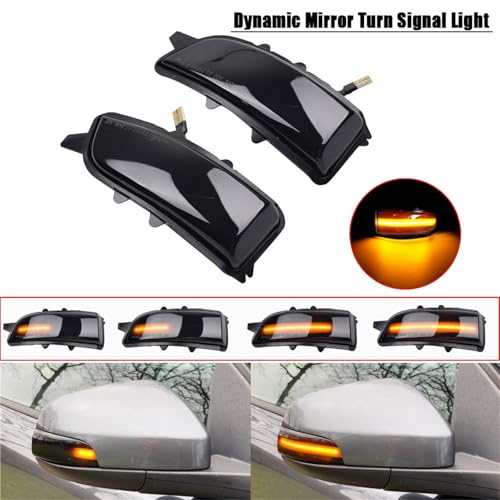 Clignotant dynamique rétroviseur résout angle mort Volvo C70 V40 V50 V70 - 2