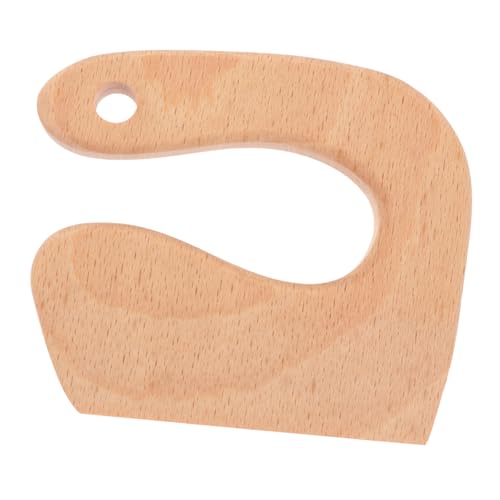 LABRIMP Cuchillo de Madera Seguro para Cortador de Juguete Educativo Ergonómico para Cocina Infantil para Desarrollar Habilidades y Autonomía