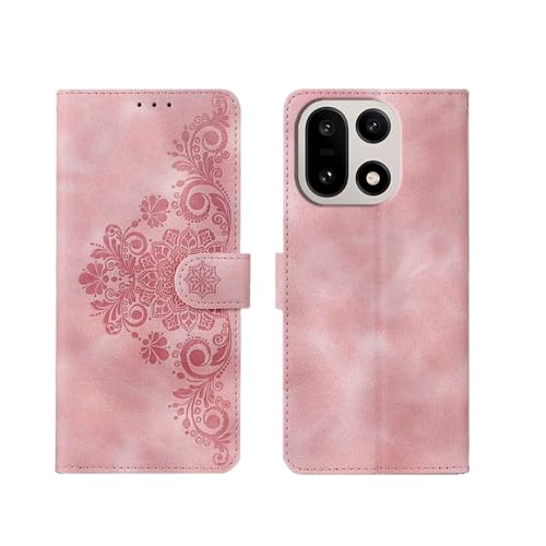 Image of amazon basics OnePlus 15 5G Flip Cover | Card Pockets Wallet & Stand | Flip Cover for OnePlus 15 5G (Executive Pink)