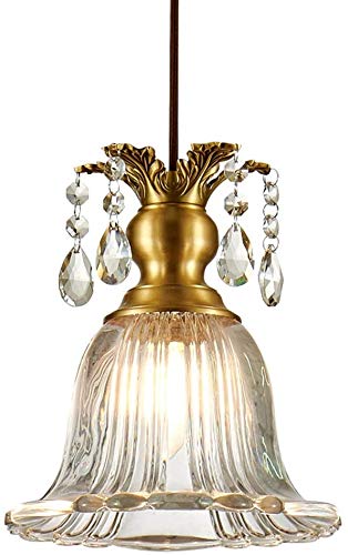 Plafonnier en verre de fleur romantique idéal pour éclairer la chambre d'enfant