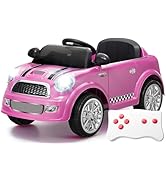 12V Ride on Car for Kids, Electric Toy Car with Remote Control, 4Ah Battery-Powered, w/Parent Con...