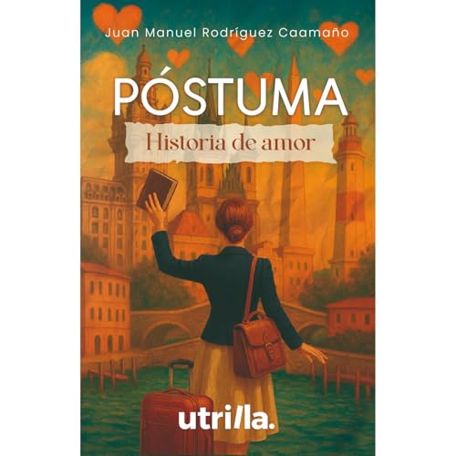 Póstuma Audiolibro Por Juan Manuel Rodríguez Caamaño arte de portada