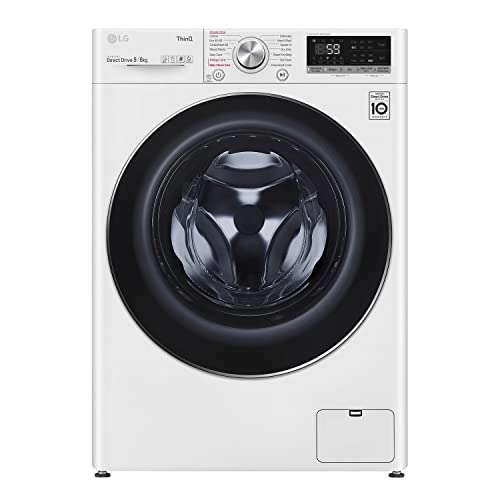 LG FWV796WTSE Freestanding Washer Dryer 9KG 1400RPM White