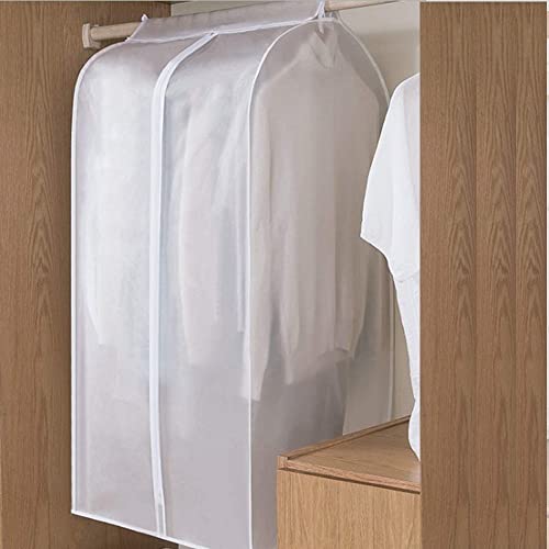 MuChoney Sacos de ropa extragrandes (XL, 60 x 50 x 120 cm), funda para trajes, almacenamiento de larga duración, para chaquetas, abrigos,...