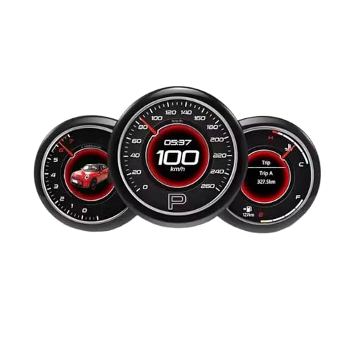 BMW MINI Cooper R56 R55 R57 R60 F55 F56 F57 スピードメーター バーチャルコックピットディスプレイ対応 デジタル計器クラスター ダッシュボードパネル(2014-2023 HUD)