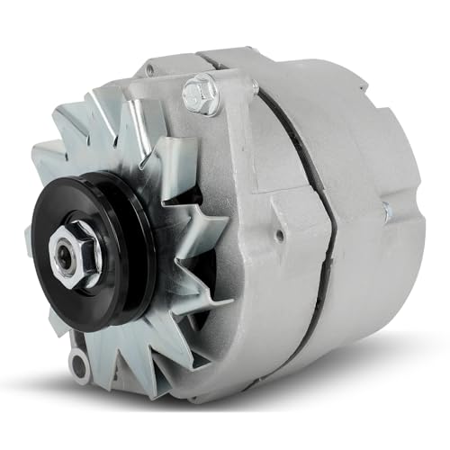 Alternator Fit for Chevy for Buick High Output Alternator Replacement For 1 One Wire Self Exciting For GM Chrome alternator ADR0335