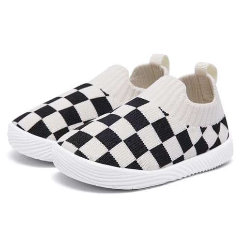 Image of MORENDL Baby Toddler Walking Socks Non-Slip Breathable Unisex Casual Sneakers