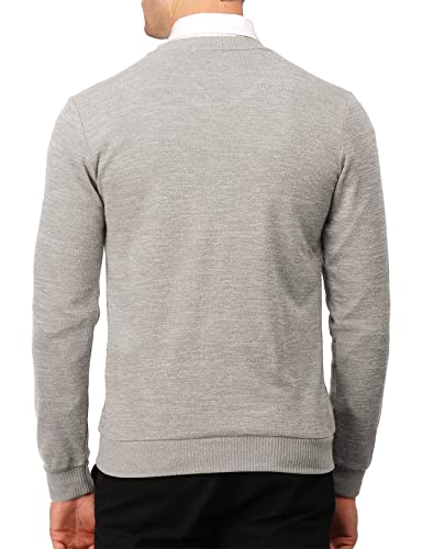 H2H Mens Casual Slim Fit Pullover Sweaters Knitted Tops Lightweight Longsleeve Basic Designed3