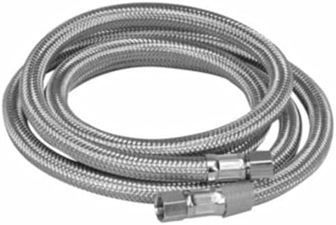 PROFLO PFX146205 60" Double Reinforced Icemaker Supply Hose - Stainless Steel
