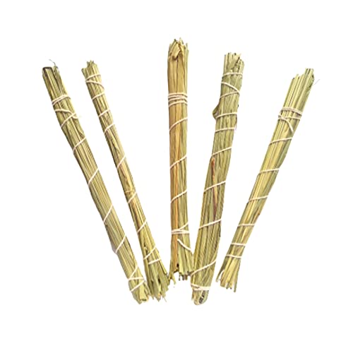 Dharbha Kusha Grass for Pooja Karma (Pack of 1 Bundle Long Size Dry Grass)