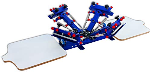 Micro Registration Screen Printing 4 Color Printer Fine-tunning DIY Machine New Upgrade Printer