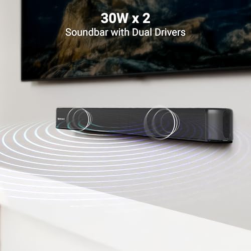 Image of ZEBRONICS Juke BAR 3902 Soundbar with 140 Watts, HDMI (ARC), Optical, USB, AUX, Bluetooth v5.0, Virtual 5.1, Wall Mountable Design