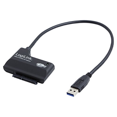 LogiLink AU0013 - USB 3.0 auf SATA III 6G inkl. Netzteil