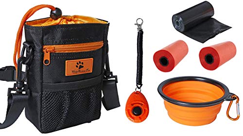 HelpAccess Bolsa de Entrenamiento para Perro  Viaje Plegable para Comida de Mascotas